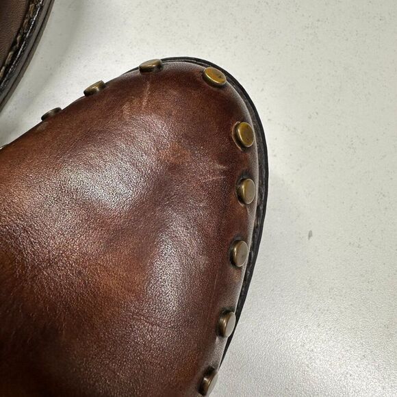 Circle G by Corral Ladies Studded Straps Bootie Shoe Q5096 Womens Size 7.5 Cogna - Picture 7 of 14